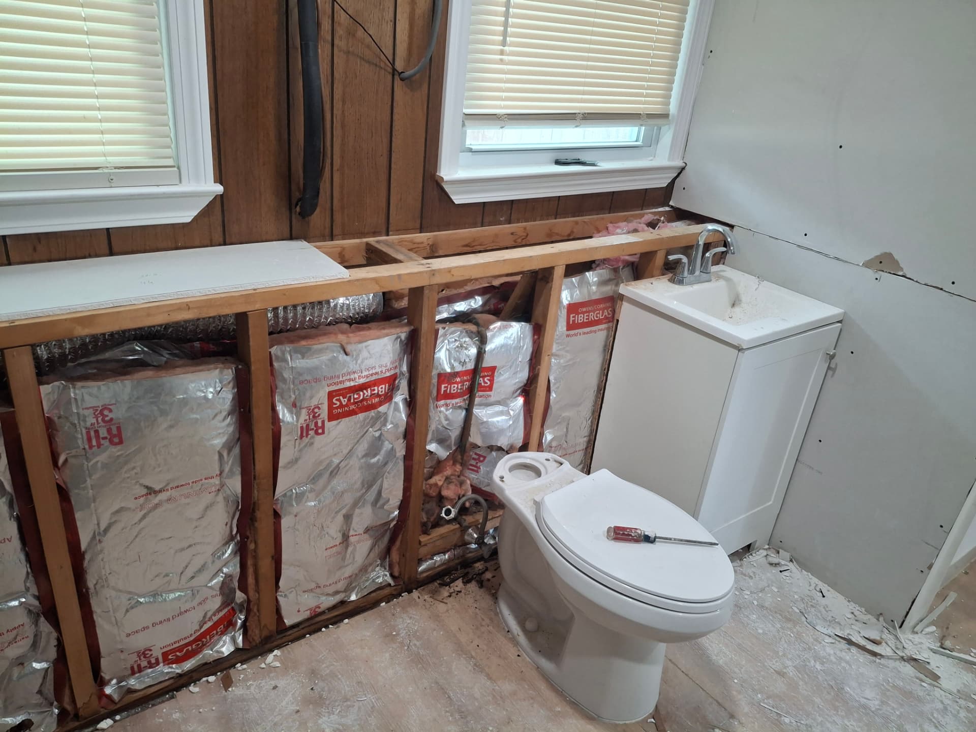 Before & After — Boston, MA: Bathroom Renovation — Demolition Phase